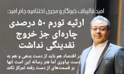 ارثیه تورم ۵۰ درصدی چارهای جز خروج نقدینگی نداشت
