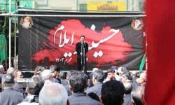 ایلام در تاسوعای حسینی غرق عزا و ماتم شد