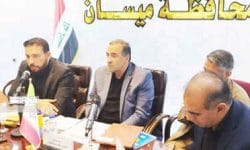تاکید استاندار میسان عراق بر فعال سازی بازارچه مرزی چیلات در دهلران