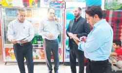 نظارت بر بازار ویژه اربعین حسینی در شهرستان چرداول