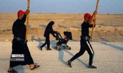 پیاده روی اربعین با کودکان