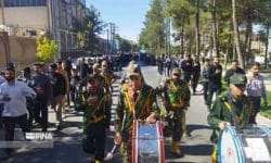 دیار خادمان زوار اباعبدالله الحسین(ع) غرق ماتم رحلت رسول مهربانی‌ها
