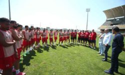 مراسم بدرقه پرسپولیس با حضور مدیرعامل