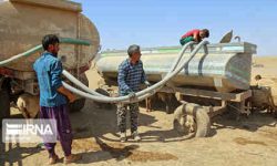۳۷ تانکر کار آبرسانی به جامعه عشایری ایلام را بر عهده دارند