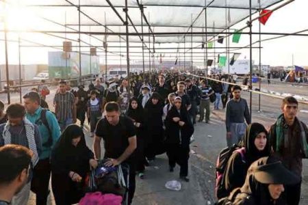 اربعین ایران در قاب مهران   *فرشته قاسمیان