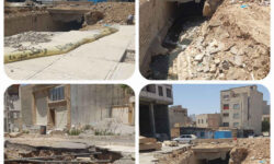 مرکز شهر ایلام در خطر سقوط!