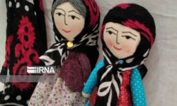 عروسک “گُل‌پَری” سفیر فرهنگ و هنر ایلام در نمایشگاه‌ ملی صنایع‌دستی