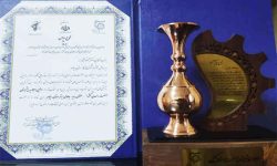 تقدیر از مدیرعامل شرکت گاز استان ایلام در اجلاسیه کشوری پیشرانان صنعت و معدن