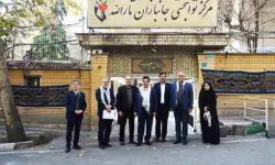 بازدید مدیرعامل بانک رفاه کارگران از مرکز توانبخشی جانبازان ثارالله