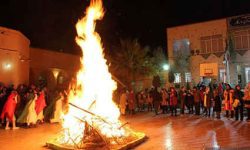 آیین جشن سده زرتشتیان یزد برگزار شد