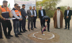 ۸۱ طرح عمرانی و اقتصادی در دهلران بهره برداری و کلنگ زنی شد