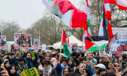 برگزاری راهپیمایی روز جهانی قدس در لندن؛ فریاد حمایت از فلسطین در قلب انگلیس طنین‌ افکند