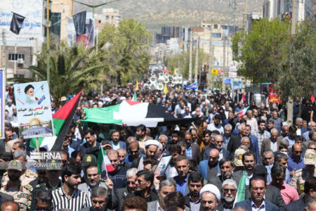 مسیرهای راهپیمایی روز جهانی قدس در ایلام اعلام شد