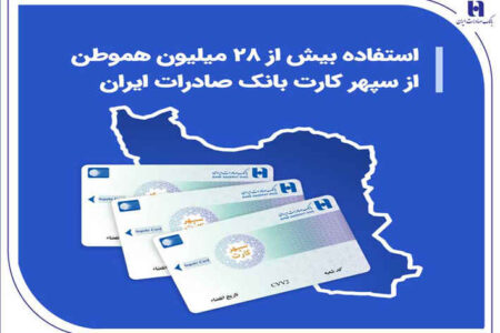 استفاده بیش از ۲۸ میلیون هموطن از سپهر کارت بانک صادرات ایران