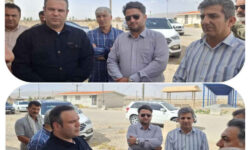 بازدید سرپرست اتحادیه حمل و نقل مسافر شهری کشور از پارکینگ اربعین در مهران