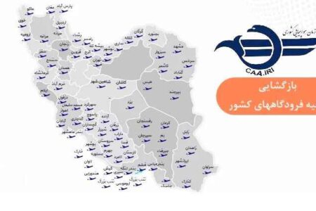بازگشایی فرودگاه‌های کشور برای پروازهای داخلی و خارجی
