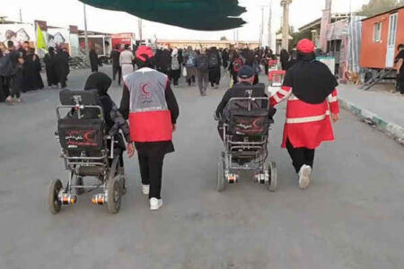 آماده‌باش هلال‌احمر ایلام برای اربعین؛ استقرار ۳۰ پایگاه و مرکز درمانی مرزی