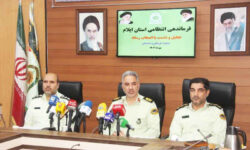 سردار سلمانی: پلیس ایلام با تلاش شبانه‌روزی امنیت و نظم اربعین را تأمین کرد  + گزارش تصویری