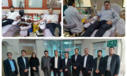 اهدای خون مدیرکل و کارکنان استاندارد ایلام در هفته استاندارد