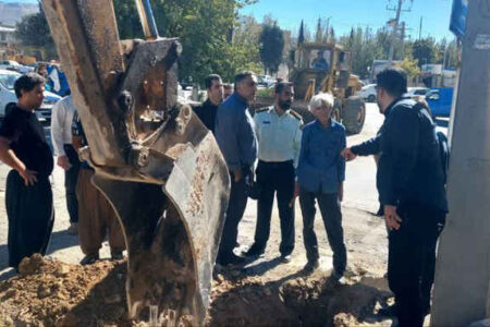 ۱۳ فقره انشعاب غیرمجاز آب در حوالی میدان نبوت شهر ایلام شناسایی و قطع شدند