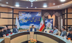 دیدار دبیرمجمع مشورتی نظام مسائل استان ایلام واعضای این مجمع با بازرس ‌کل قضایی استان