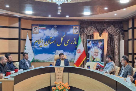 دیدار دبیرمجمع مشورتی نظام مسائل استان ایلام واعضای این مجمع با بازرس ‌کل قضایی استان
