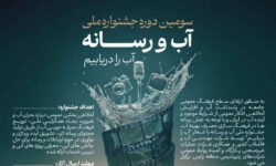 سومین دوره جشنواره ملی “آب و رسانه”