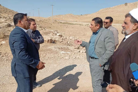 بازدید مدیرکل امور عشایر استان ایلام از پروژه بهسازی راه عشایری قدح آبدانان