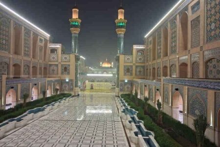امکان اسکان ۸۰ هزار زائر در حرم حضرت علی (ع) فراهم شد