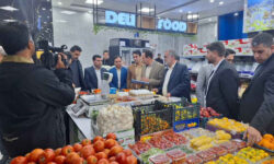 اجرای گشت مشترک نظارت بر بازار با حضور فرماندار