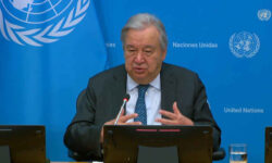 دبیرکل سازمان ملل از مذاکرات ایران و آمریکا در عمان استقبال کرد