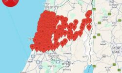 ۴۲۴ نقطه در فلسطین اشغالی زیر آژیر قرمز؛ تل‌آویو در وضعیت اضطراری