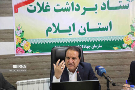 تاکید استاندار ایلام بر همکاری دستگاه‌های اجرایی در برداشت غلات