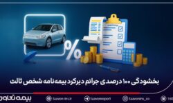 بخشودگی ۱۰۰ درصدی جرائم بیمه شخص ثالث برای خودروهای فاقد بیمهنامه