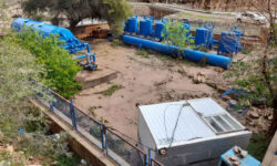 آب پایدار به روستاهای سیلزده بخش ماژین درهشهر و روستایی کاور دهلران بازگشت