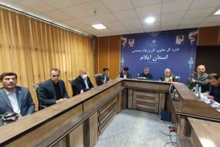 برگزاری جلسه کارگروه اشتغال استان ایلام با محوریت بررسی روند پرداخت تسهیلات تبصره ۱۵