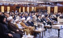 بغداد میزبان همایش ابعاد حقوقی جنایات آمریکا و رژیم صهیونیستی در مدرسه میناب