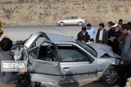یک کشته و پنج زخمی در حادثه رانندگی جاده ایلام به مهران