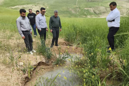 شکستگی‌های خط انتقال آب چشمه‌های گل‌گل رفع شد