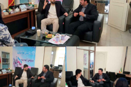 جلسه همکاری با خدمات دندان پزشکی به جامعه کارگری در خانه کارگر