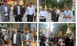 ابلاغ ضرب‌الاجل ۷۲ ساعته جهت تخلیه معابر توسط دست‌فروشان در سطح شهر ایلام