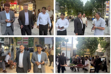 ابلاغ ضرب‌الاجل ۷۲ ساعته جهت تخلیه معابر توسط دست‌فروشان در سطح شهر ایلام