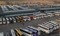 اعزام ۸۰۰ دستگاه اتوبوس به مرز مهران برای انتقال زائران
