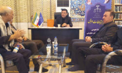 برگزاری میز خدمت تعزیرات حکومتی استان ایلام در مصلی شهر ایلام به مناسبت هفته قوه قضاییه