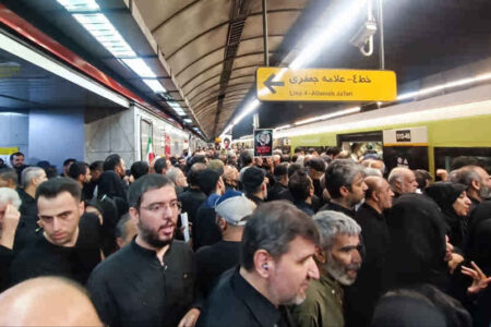 هم‌نفس با سیل سیاه‌پوشان در زیرزمین‌های تهران