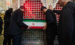 کاظمین میزبان پیکرهای مطهر اعضای خانواده رهبر شهید انقلاب