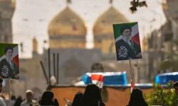 پیکر رهبر شهید انقلاب وارد کربلای معلی شد