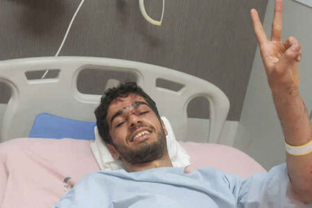 پایی که فدا شد، دستی که پیروزی را فریاد زد