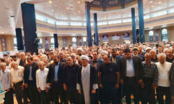 تجدید میثاق با یادگار قلاویزان؛ شهید حاج علی عیسی نژاد با حضور با شکوه مردم تشییع شد