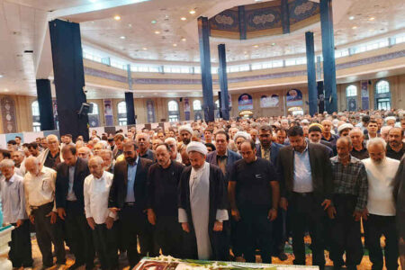 تجدید میثاق با یادگار قلاویزان؛ شهید حاج علی عیسی نژاد با حضور با شکوه مردم تشییع شد